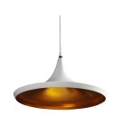 Pendant lamps - Azzardo CHINK WHITE/GOLD 1xE27 Pendant White/Gold AZ1342 - product 4