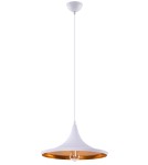 Pendant lamps - Azzardo CHINK WHITE/GOLD 1xE27 Pendant White/Gold AZ1342 - product 1