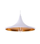 Pendant lamps - Azzardo CHINK WHITE/GOLD 1xE27 Pendant White/Gold AZ1342 - product 2
