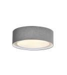 Ceiling lamps with lampshade - Azzardo MILO GREY 3xE27 Ceiling Gray AZ2319 - product 1