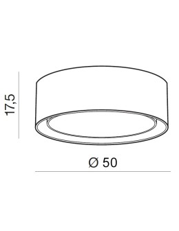 Azzardo MILO GREY 3xE27 Ceiling Gray AZ2319 - product 2