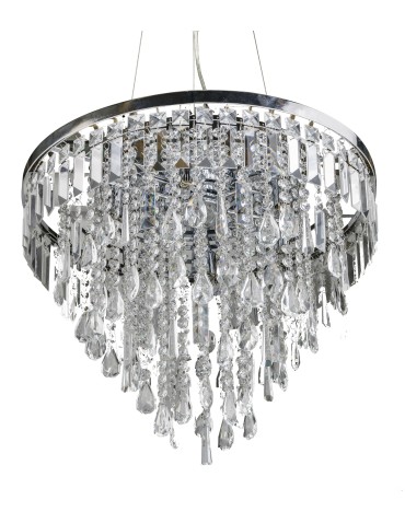 Azzardo KALABRIA PENDANT/TOP 6xG9 2w1 Sufitowa lub Wisząca Przeźroczysty AZ2108 - produkt 2