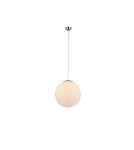 Pendant lamps - Azzardo WHITE BALL 25 1xE27 Pendant White AZ2515 - product 1