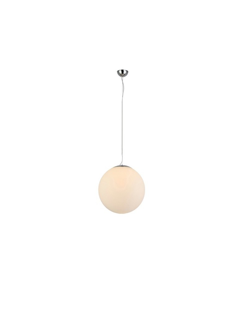 Pendant lamps - Azzardo WHITE BALL 25 1xE27 Pendant White AZ2515 - product kolory-swiatla.pl 1