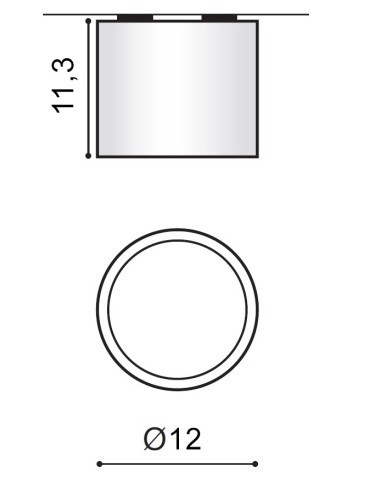 Azzardo ALIX IP65 WH 1xES111 230V Natynkowa Biały  Hermetyczna IP65 AZ4055 - produkt 2