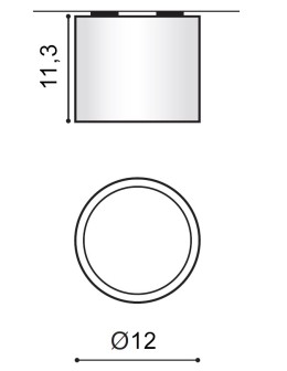 Azzardo ALIX IP65 WH 1xES111 230V Natynkowa Biały Hermetyczna IP65 AZ4055 - produkt 2