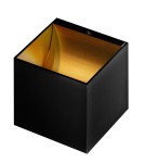 Minimalist wall lamps - Azzardo MARS BLACK/GOLD 1xG9 Wall Mounted Black/Gold AZ1052 - product 1