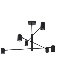Light Prestige Snow 6 pendant black LP-731/6P BK 6xGU10 - product 2