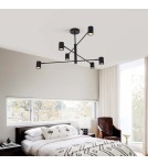 Modern pendant lamps - Light Prestige Snow 6 pendant black LP-731/6P BK 6xGU10 - product 3