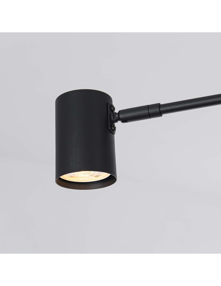 Modern pendant lamps - Light Prestige Snow 6 pendant black LP-731/6P BK 6xGU10 - product kolory-swiatla.pl 10
