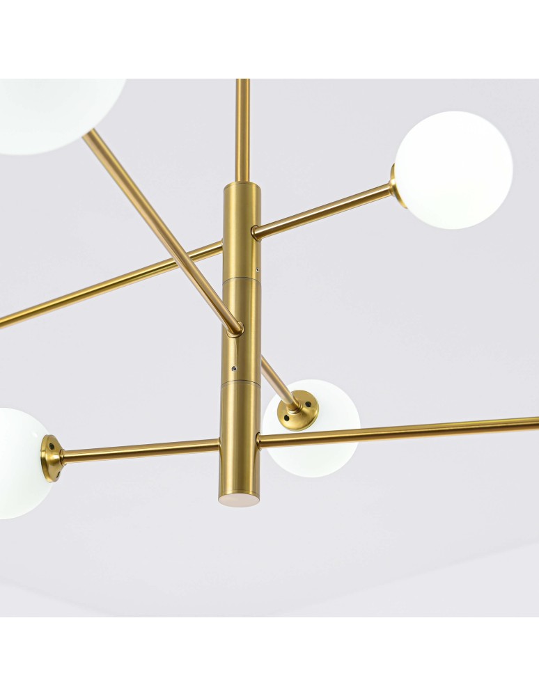 Pendant lamps spheres - Light Prestige Dorado 6 pendant G9 gold LP-002/6P - product kolory-swiatla.pl 8