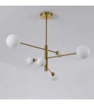 Pendant lamps spheres - Light Prestige Dorado 6 pendant G9 gold LP-002/6P - product 13