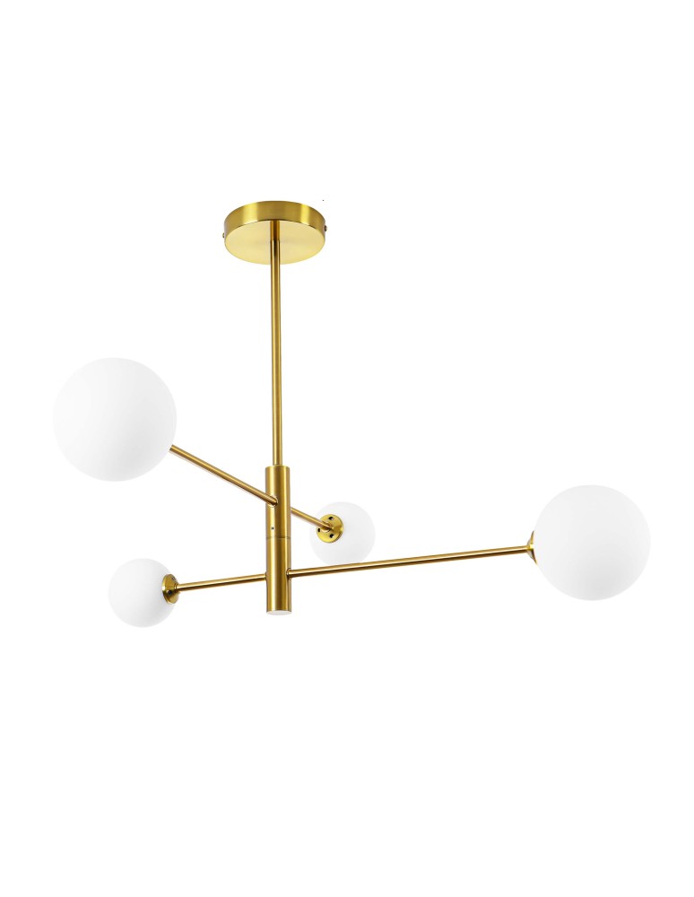Pendant lamps spheres - Light Prestige Dorado 4 pendant G9 gold LP-002/4P - product kolory-swiatla.pl 3
