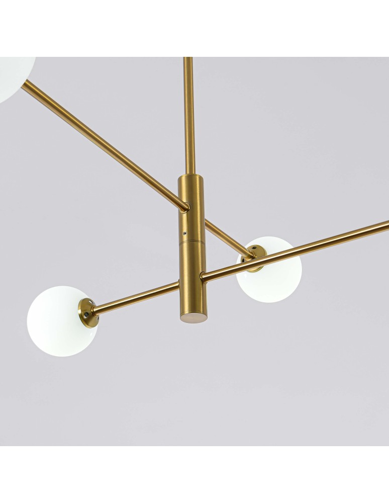 Pendant lamps spheres - Light Prestige Dorado 4 pendant G9 gold LP-002/4P - product kolory-swiatla.pl 7