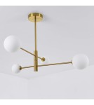 Pendant lamps spheres - Light Prestige Dorado 4 pendant G9 gold LP-002/4P - product 10