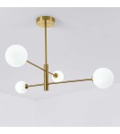 Pendant lamps spheres - Light Prestige Dorado 4 pendant G9 gold LP-002/4P - product 11