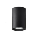 Ceiling luminaires for replaceable light source - Light Prestige Manacor eyelet black 9 cm GU10 black LP-232/1D - 90 black - product 3