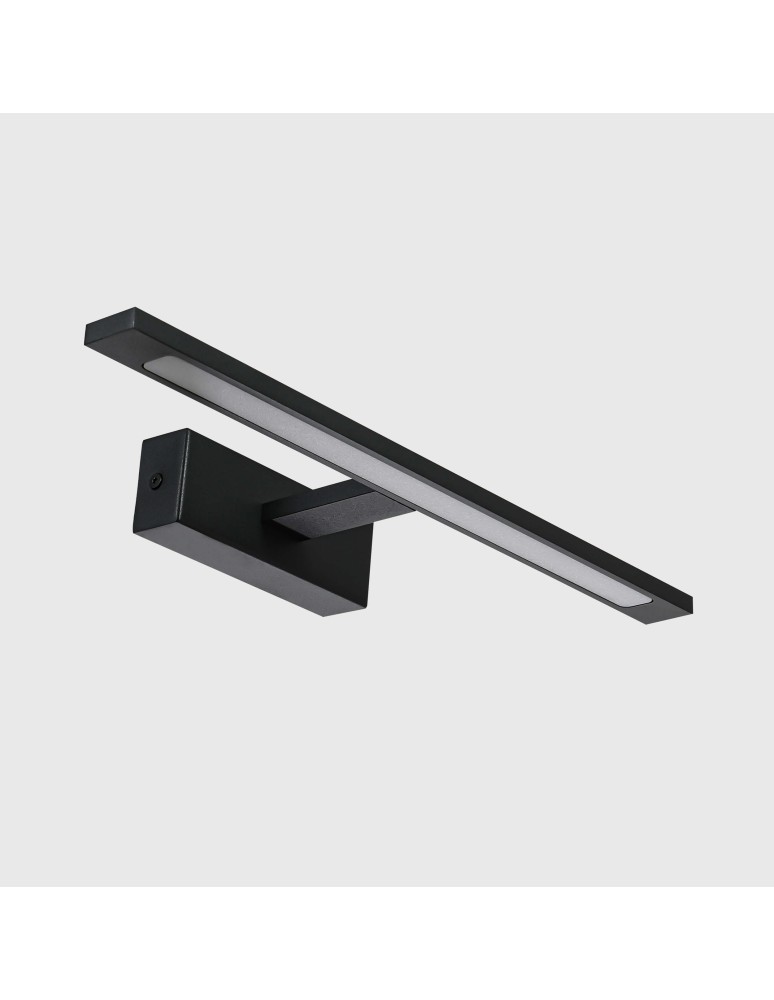 Bathroom wall lamps - Light Prestige Isla medium black wall lamp with IP44 4000K LED black GS-LWB-12W BK - product kolory-swiatla.pl 8
