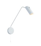 Wall lamps - Light Prestige Futuro 1 wall lamp white with GU10 extension arm white LP-17001/1WL WH - product 3