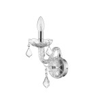 Chandelier wall lamps - Light Prestige Cristallo wall lamp E14 transparent LP-2940/1W - product 4