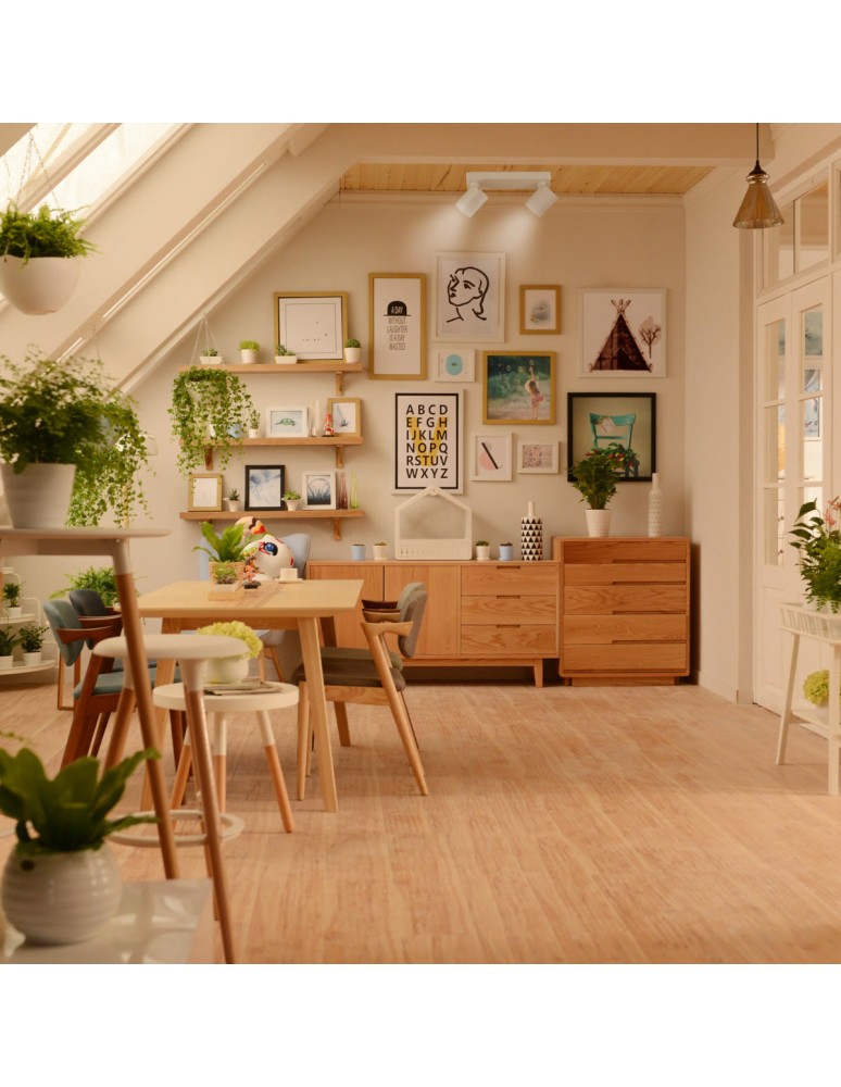 Spotlight ceiling lamps - Light Prestige Snow 2 spot white GU10 white LP-731/2W WH - product kolory-swiatla.pl 8