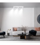 Spotlight ceiling lamps - Light Prestige Snow 3 spot white GU10 white LP-731/3W WH - product 5