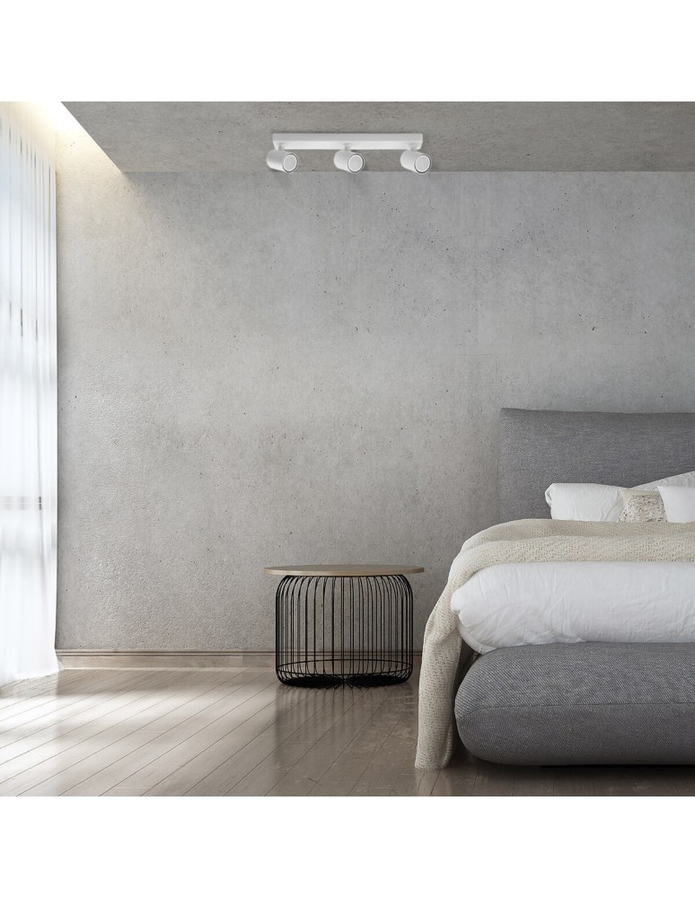 Spotlight ceiling lamps - Light Prestige Snow 3 spot white GU10 white LP-731/3W WH - product kolory-swiatla.pl 6