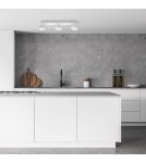 Spotlight ceiling lamps - Light Prestige Snow 3 spot white GU10 white LP-731/3W WH - product 8