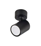 Ceiling spotlights - Light Prestige Snow 1 spot black GU10 black LP-731/1W BK - product 4