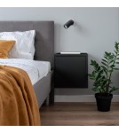 Ceiling spotlights - Light Prestige Snow 1 spot black GU10 black LP-731/1W BK - product 6