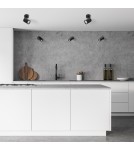 Ceiling spotlights - Light Prestige Snow 1 spot black GU10 black LP-731/1W BK - product 8