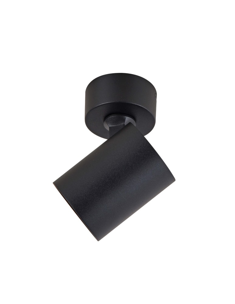 Ceiling spotlights - Light Prestige Snow 1 spot black GU10 black LP-731/1W BK - product kolory-swiatla.pl 13