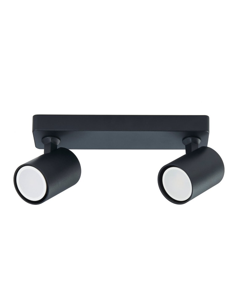 Spotlight ceiling lamps - Light Prestige Snow 2 spot black GU10 black LP-731/2W BK - product kolory-swiatla.pl 3
