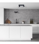 Spotlight ceiling lamps - Light Prestige Snow 2 spot black GU10 black LP-731/2W BK - product 6