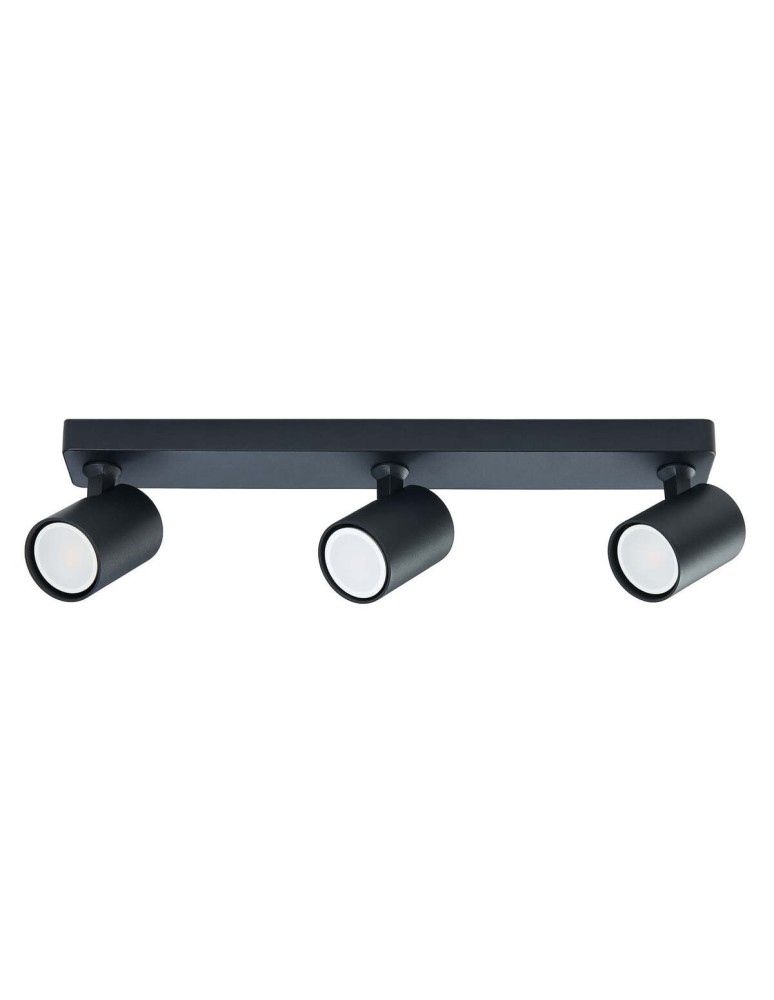 Spotlight ceiling lamps - Light Prestige Snow 3 spot black GU10 black LP-731/3W BK - product kolory-swiatla.pl 3