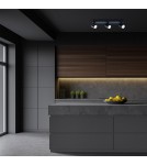 Spotlight ceiling lamps - Light Prestige Snow 3 spot black GU10 black LP-731/3W BK - product 7