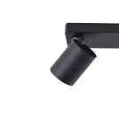 Spotlight ceiling lamps - Light Prestige Snow 3 spot black GU10 black LP-731/3W BK - product 11