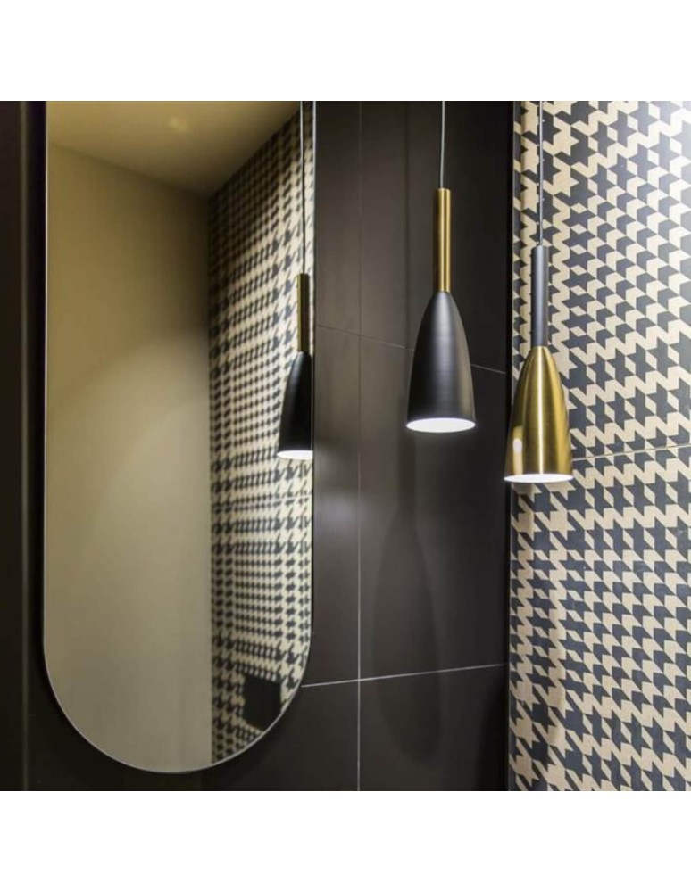 Pendant lamps - Light Prestige Solin pendant black/gold E27 black/gold LP-181/1P BK/GD - product kolory-swiatla.pl 5