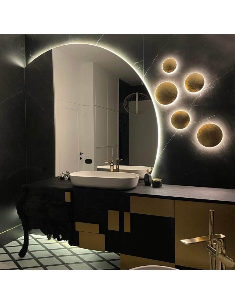 Modern wall lamps - Light Prestige Platillo plafond large black LED black LP-8102/1C-18W BK - product kolory-swiatla.pl 6