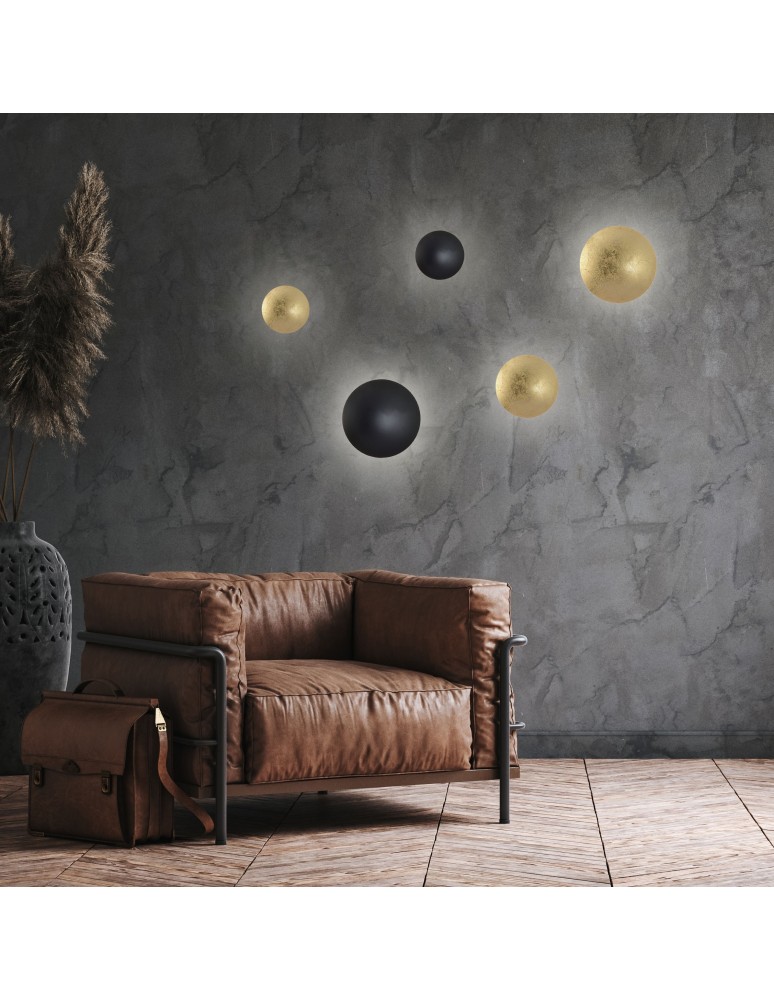 Modern wall lamps - Light Prestige Platillo plafond large black LED black LP-8102/1C-18W BK - product kolory-swiatla.pl 7