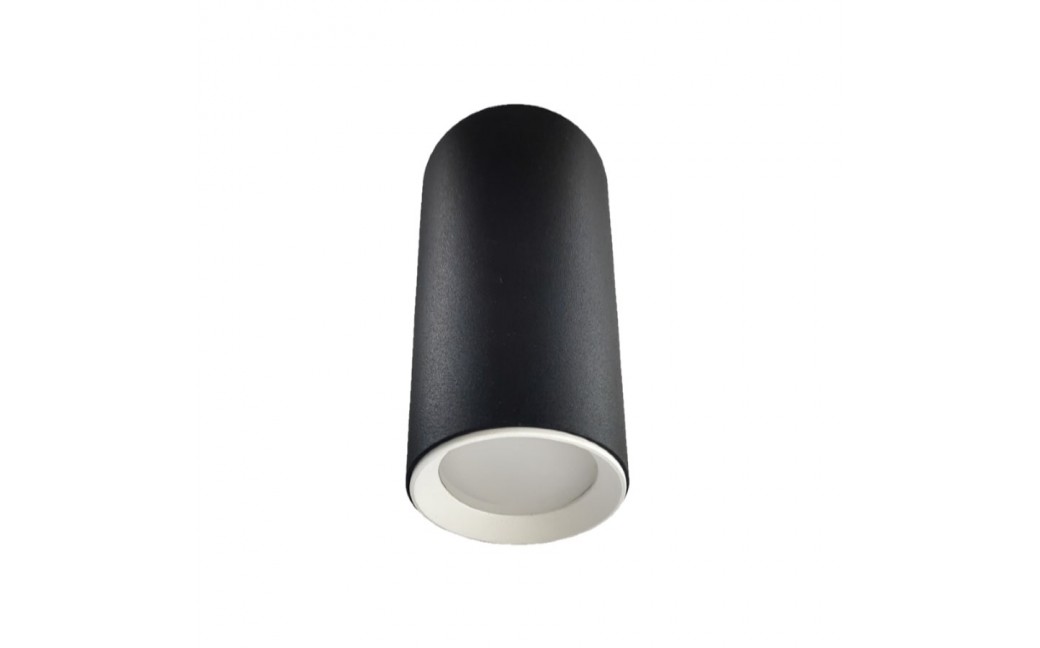 Light Prestige Manacor oczko czarne z białym ringiem 13 cm GU10 czarny LP-232/1D - 130 BK/WH
