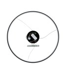 Pendant lamps circles - Light Prestige Ring medium pendant lamp black 3000K LP-909/1P M BK 1xLED black - product 10