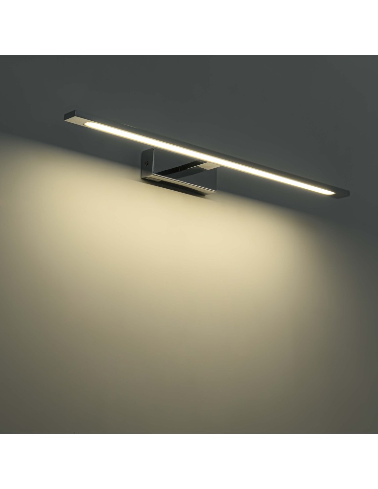 Bathroom wall lamps - Light Prestige Isla large chrome wall lamp with IP44 3000K LED chrome GS-LWB-20W/3 CH - product kolory-swiatla.pl 9