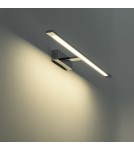 Bathroom wall lamps - Light Prestige Isla large chrome wall lamp with IP44 3000K LED chrome GS-LWB-20W/3 CH - product 10