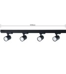 3 phase buses - Light Prestige 3F 2m black rail cable LP-571/2M-3F BK - product 5