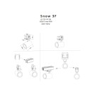 3 phase buses - Light Prestige 3F 2m black rail cable LP-571/2M-3F BK - product 6