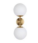 Wall lamps - Light Prestige Dorado wall lamp 2 gold 2xE14 gold/white - product 2