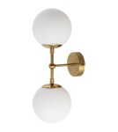 Wall lamps - Light Prestige Dorado wall lamp 2 gold 2xE14 gold/white - product 3