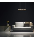 Pendant lamps circles - Light Prestige Midway small gold pendant lamp LP-033/1P S GD 1xLED Gold - product 4