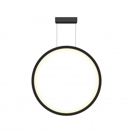 Light Prestige Mirror lampa wisząca mała czarna IP44 LP-999/1P S BK 1xLED czarny